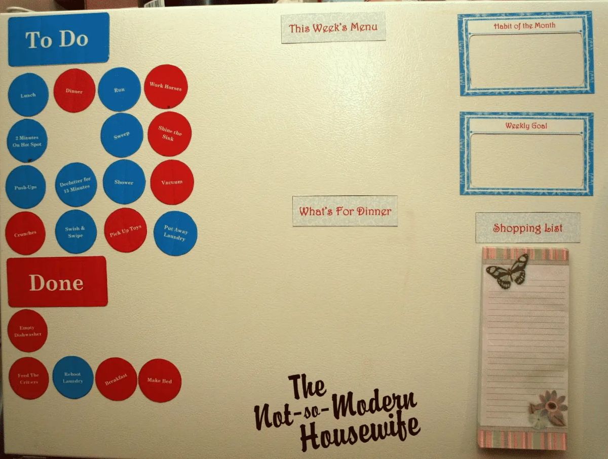 6. Organizational To-Do Magnets