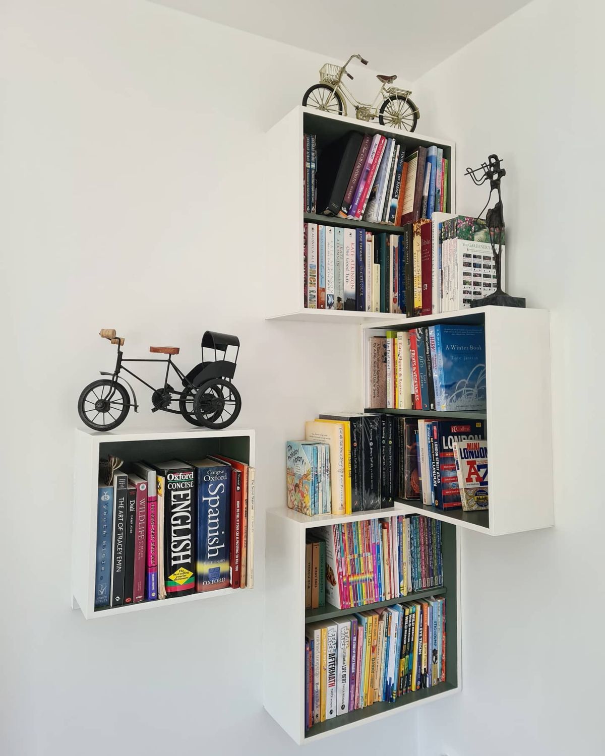 7. Box Shelves