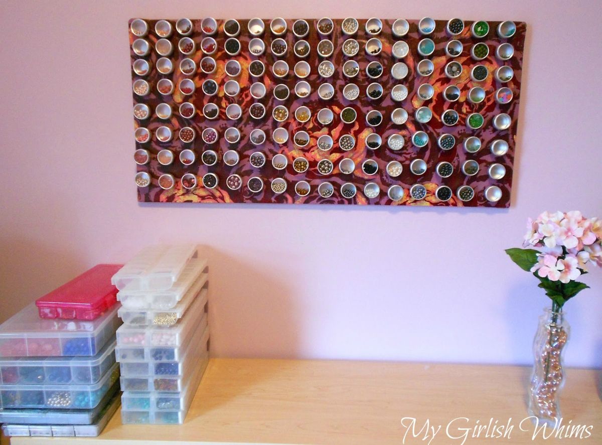 9. Bead Organizer Magnet Board
