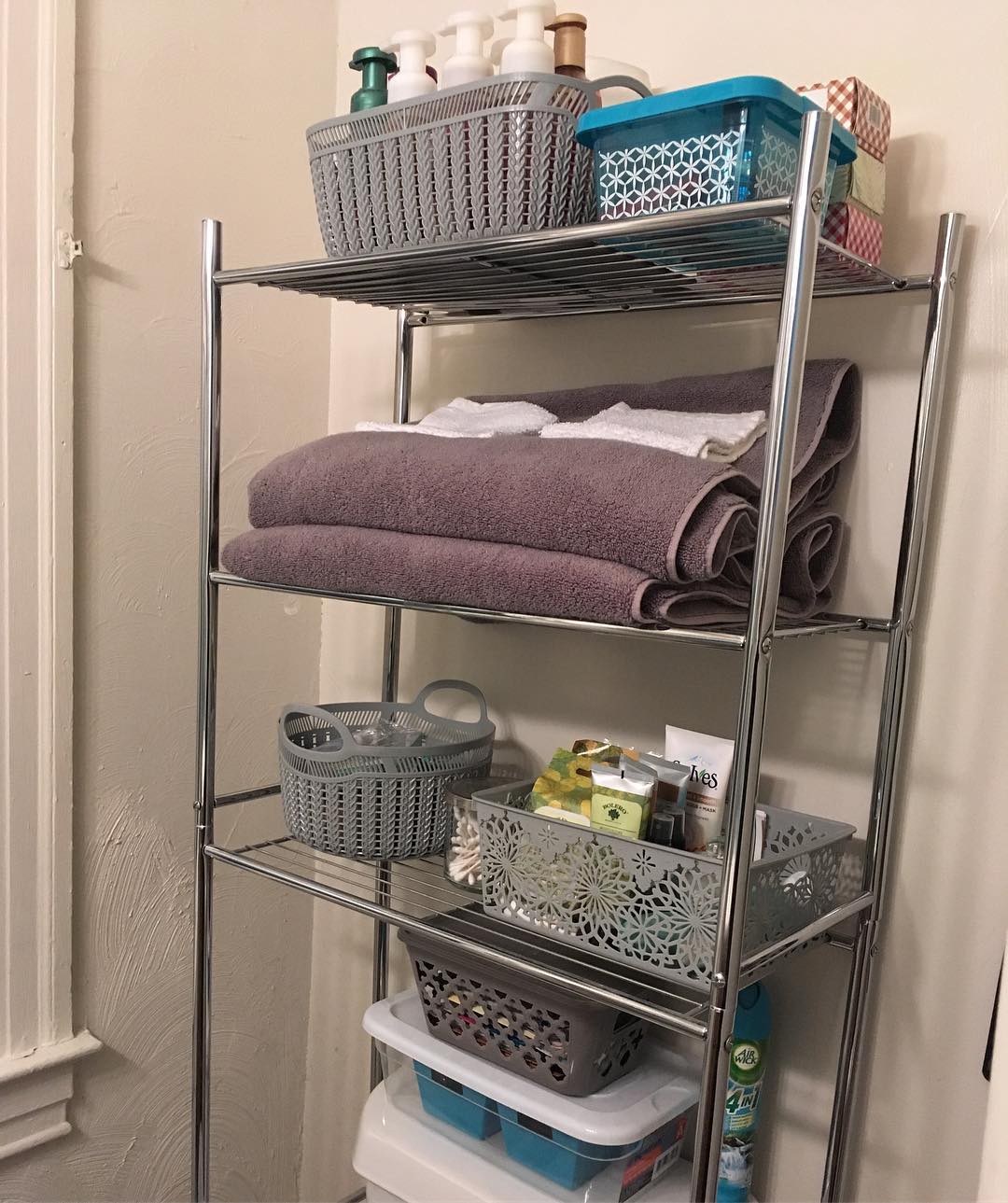 9. Dollar Tree Plastic Storage Bins