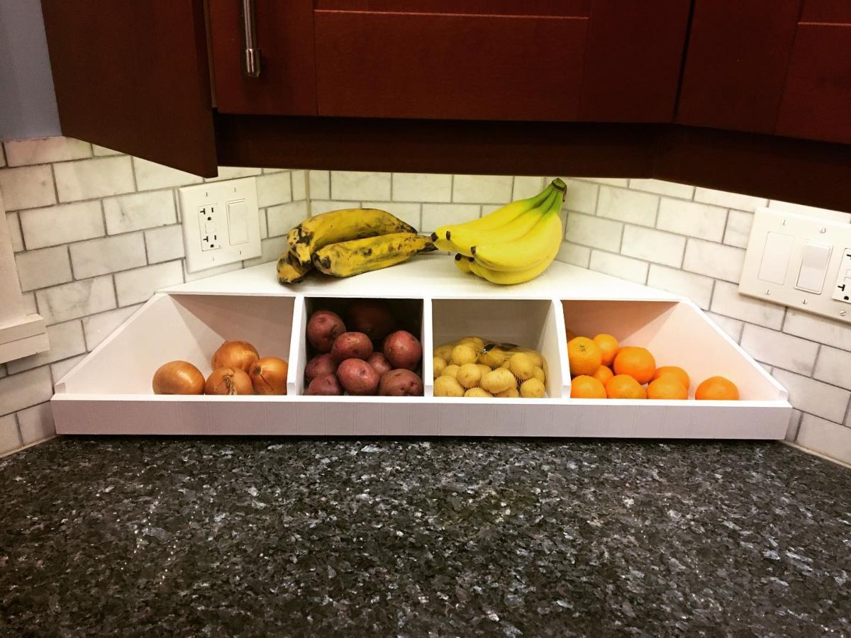 9. Kitchen Bin Organizer