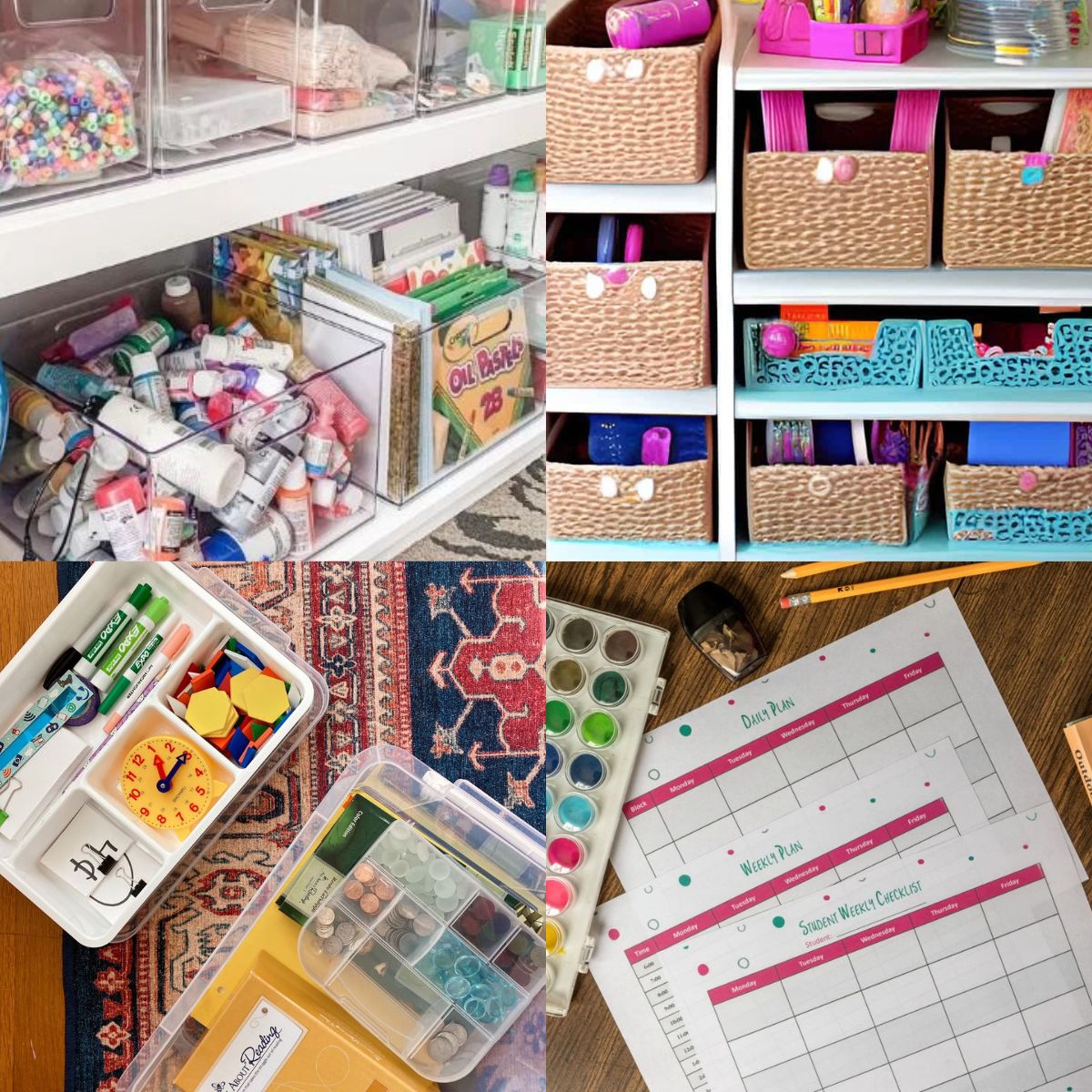 21 Creative Homeschool Organization Ideas