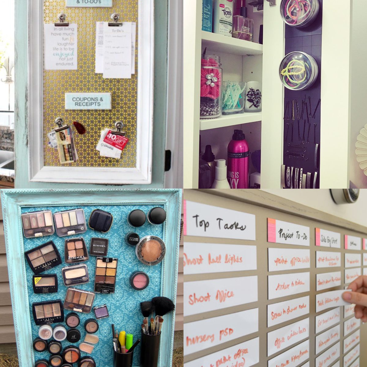 21 Cool Ways to Organize with Magnets