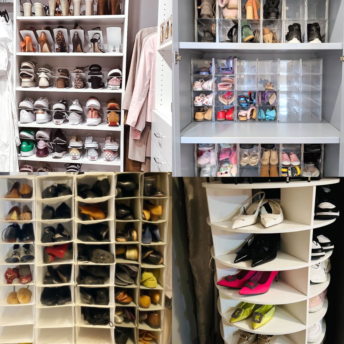 21 Storage Hacks for People with Way Too Many Shoes