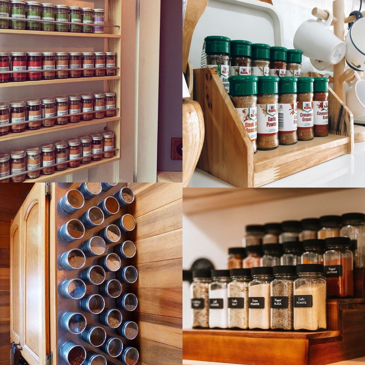 21 Spice Rack Organizing Ideas for Noobs