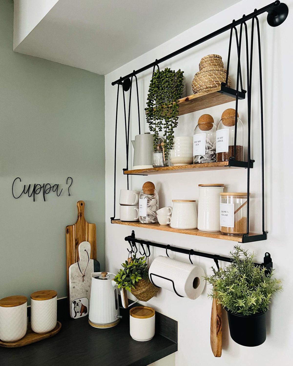 Hanging Shelves for Extra Storage