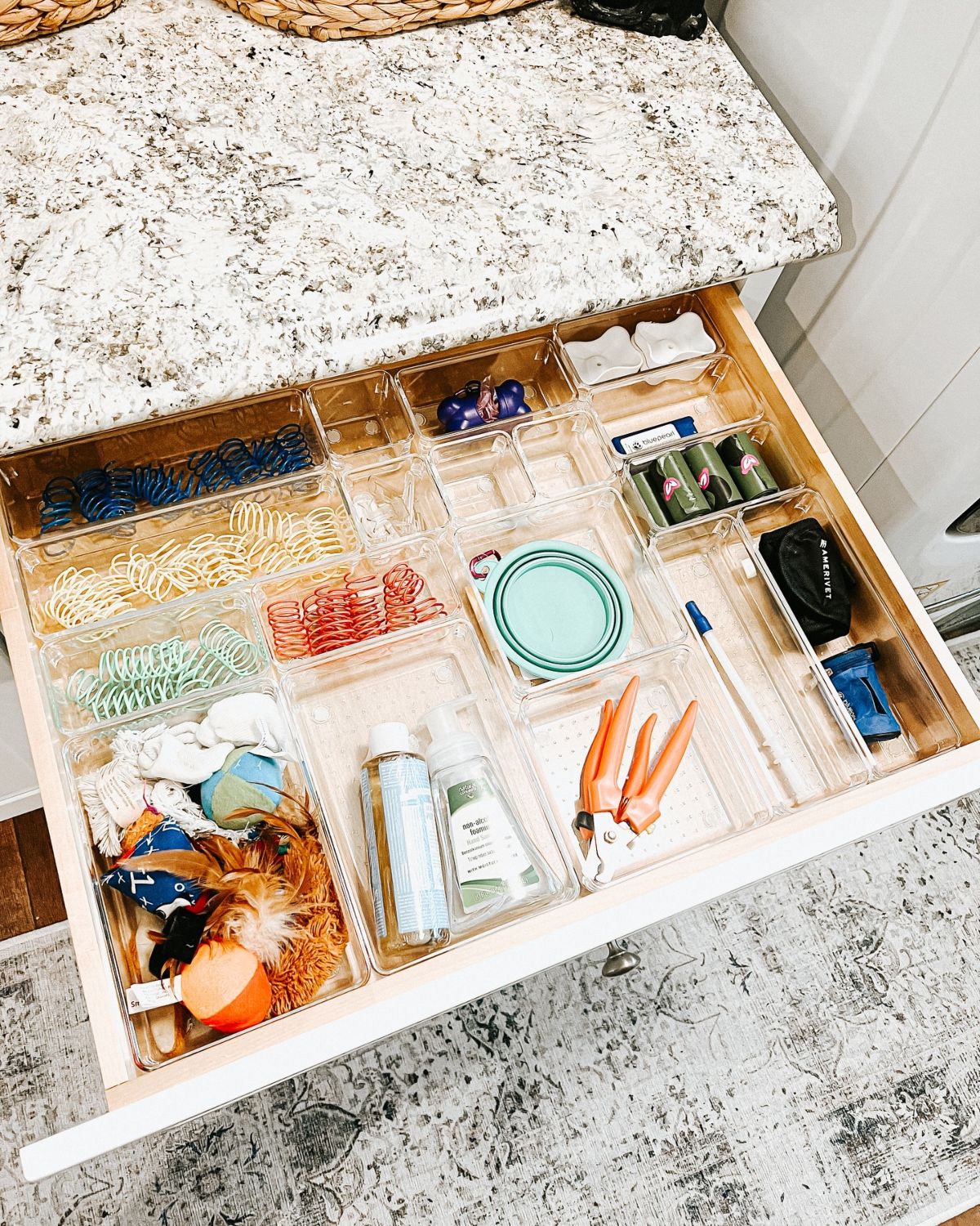 Pet Supplies Drawer Dividers
