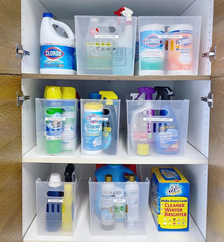 21 Clever Ways to Organize Cleaning Supplies - Craftsy Hacks
