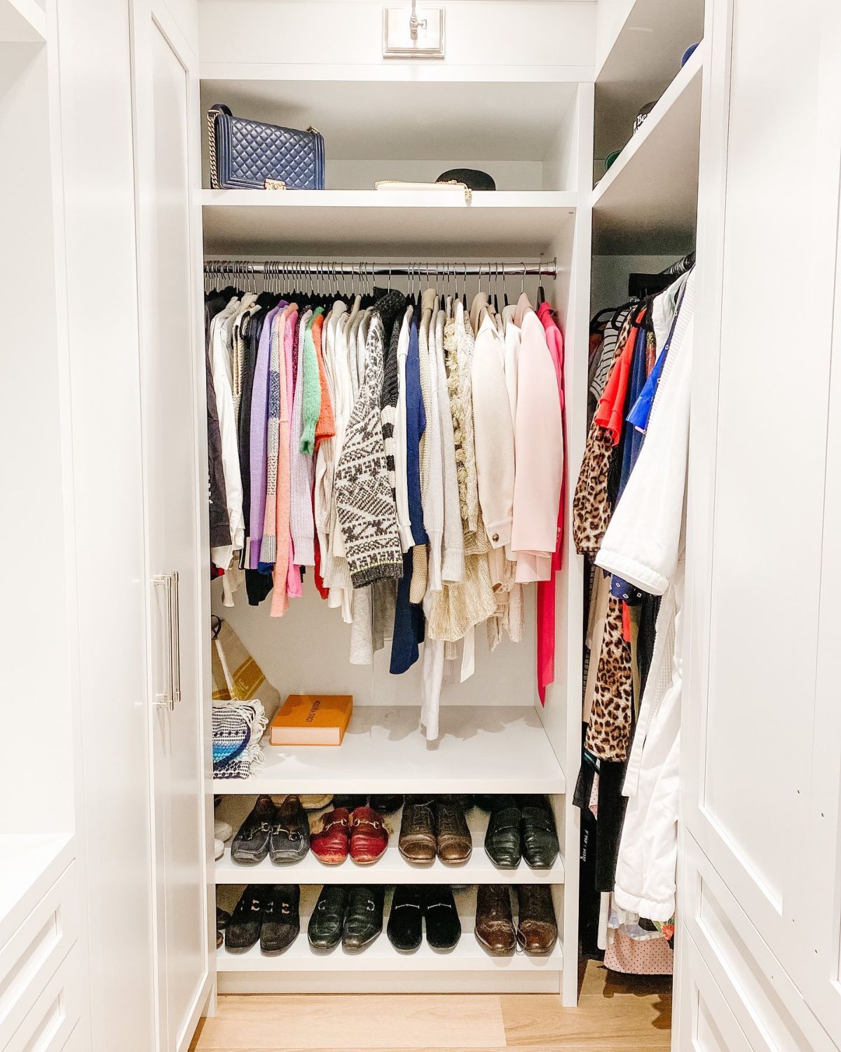 Long Hanging Spaces in Closet