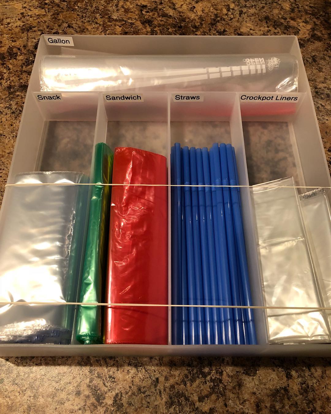 Straws and Sandwich Bags