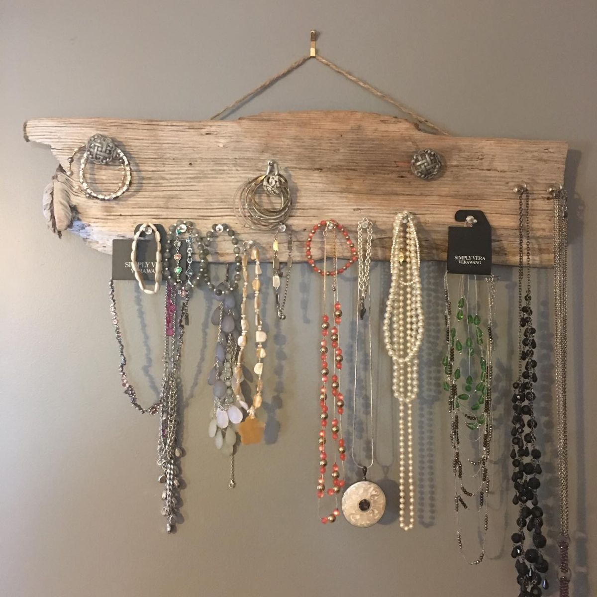 Driftwood Jewelry Holder