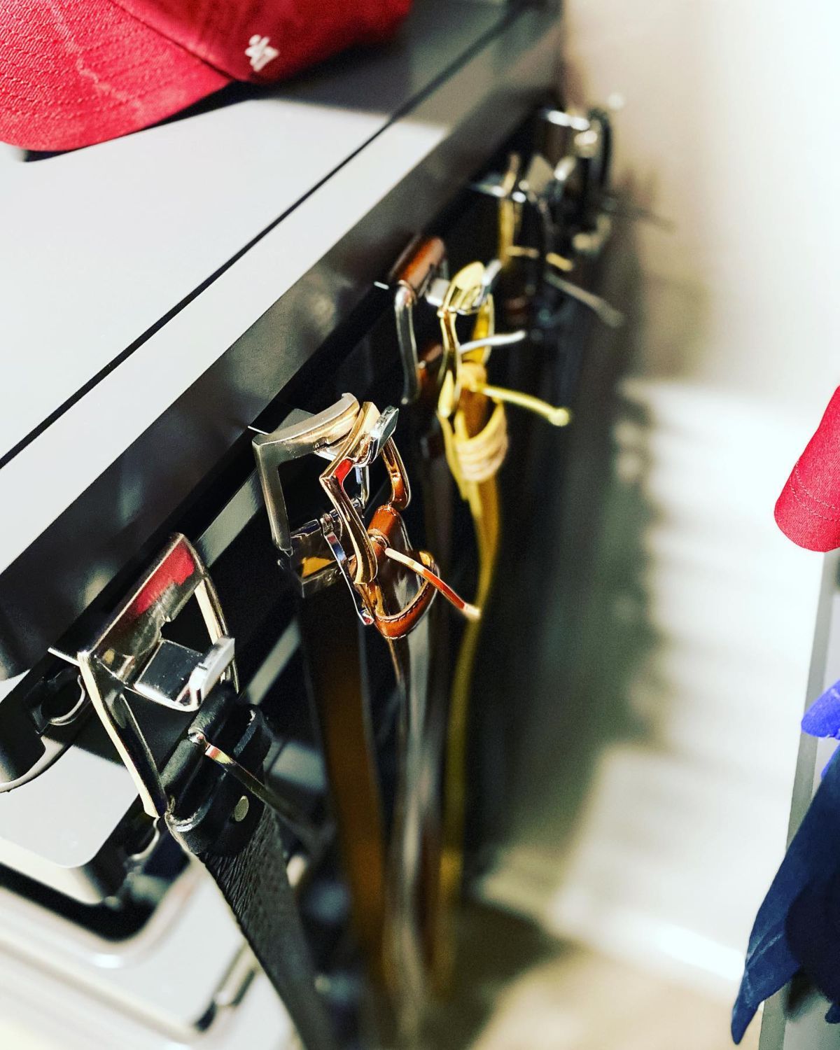 Hooks on the Side of Closet