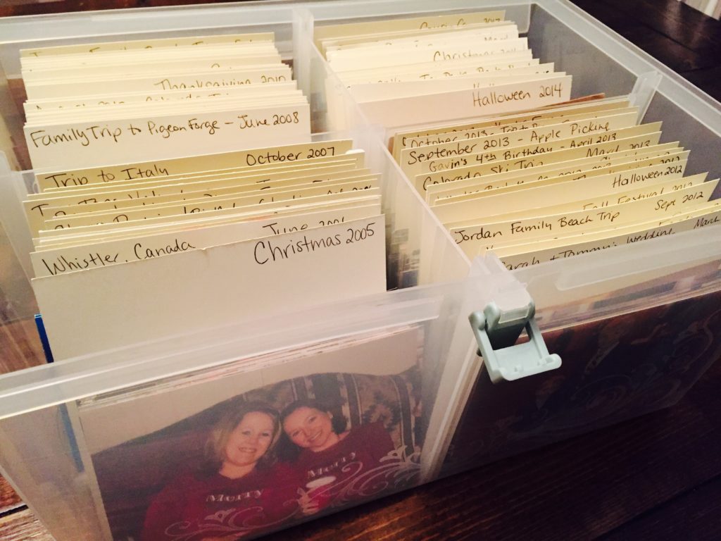 Use Cardstock as Dividers
