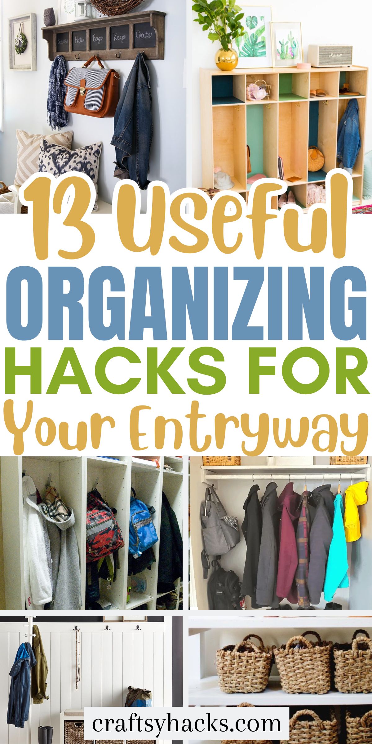 Entryway Organizing Ideas