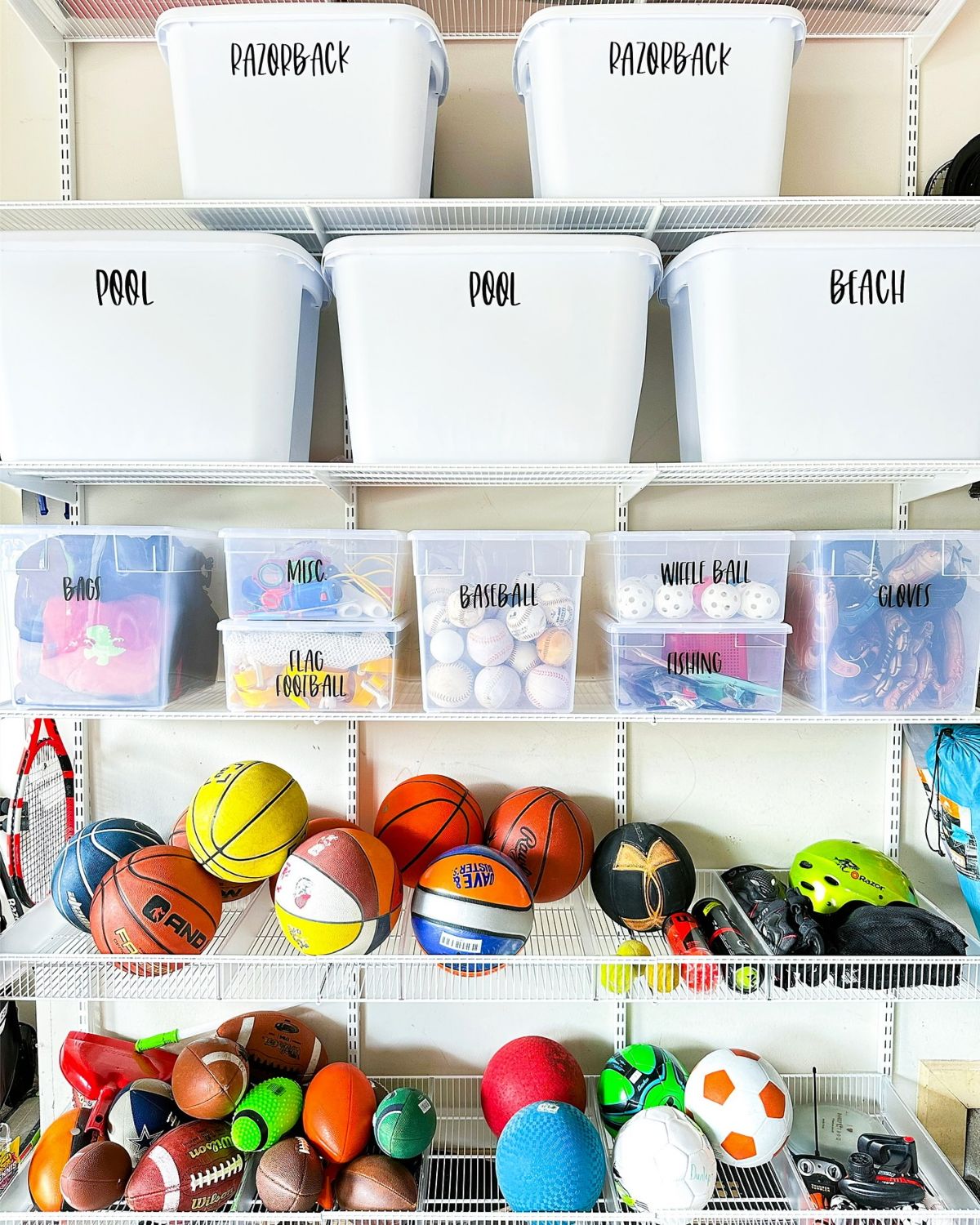 Shelving Racks for Garage Organization
