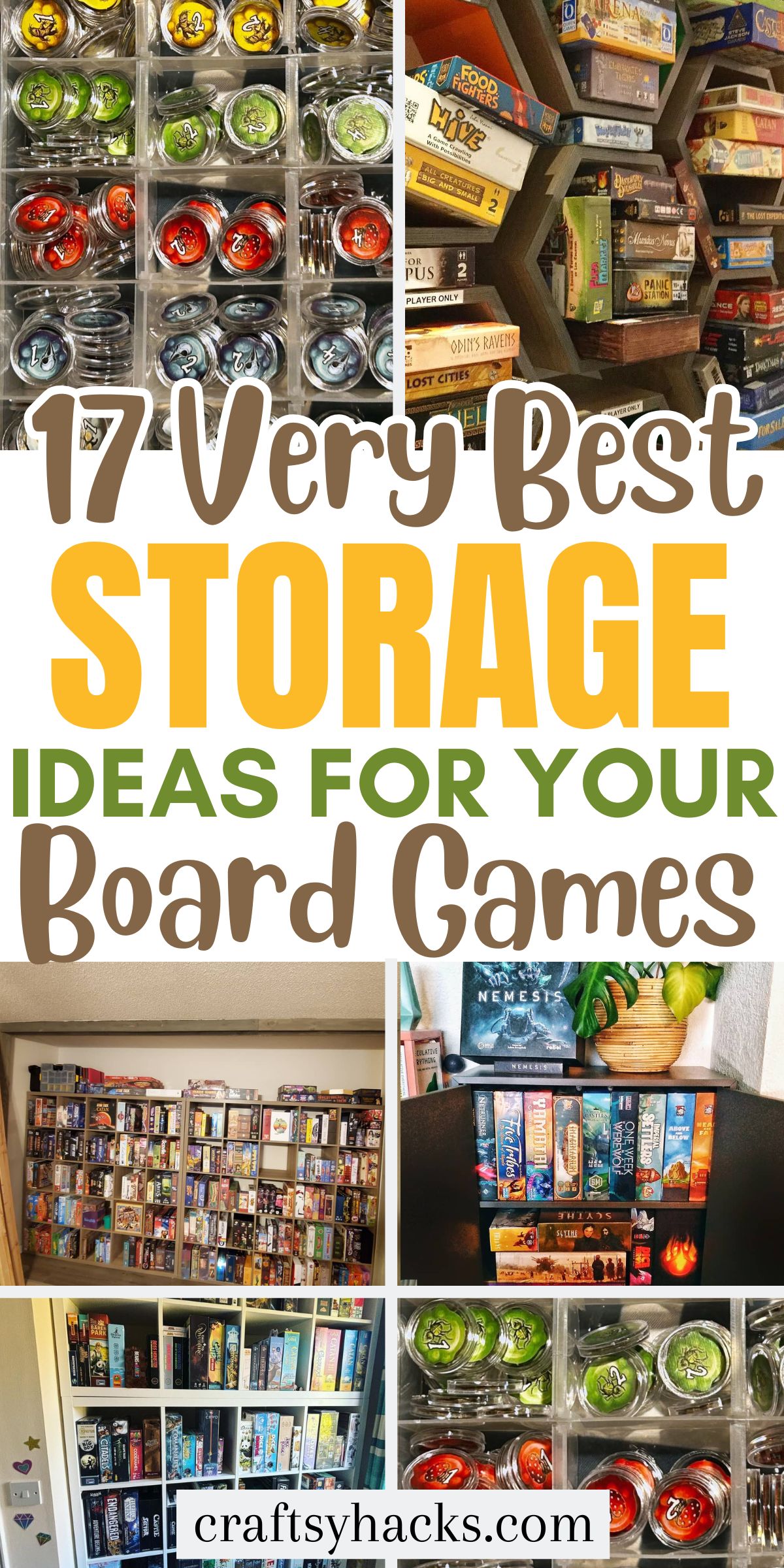 board game storage ideas