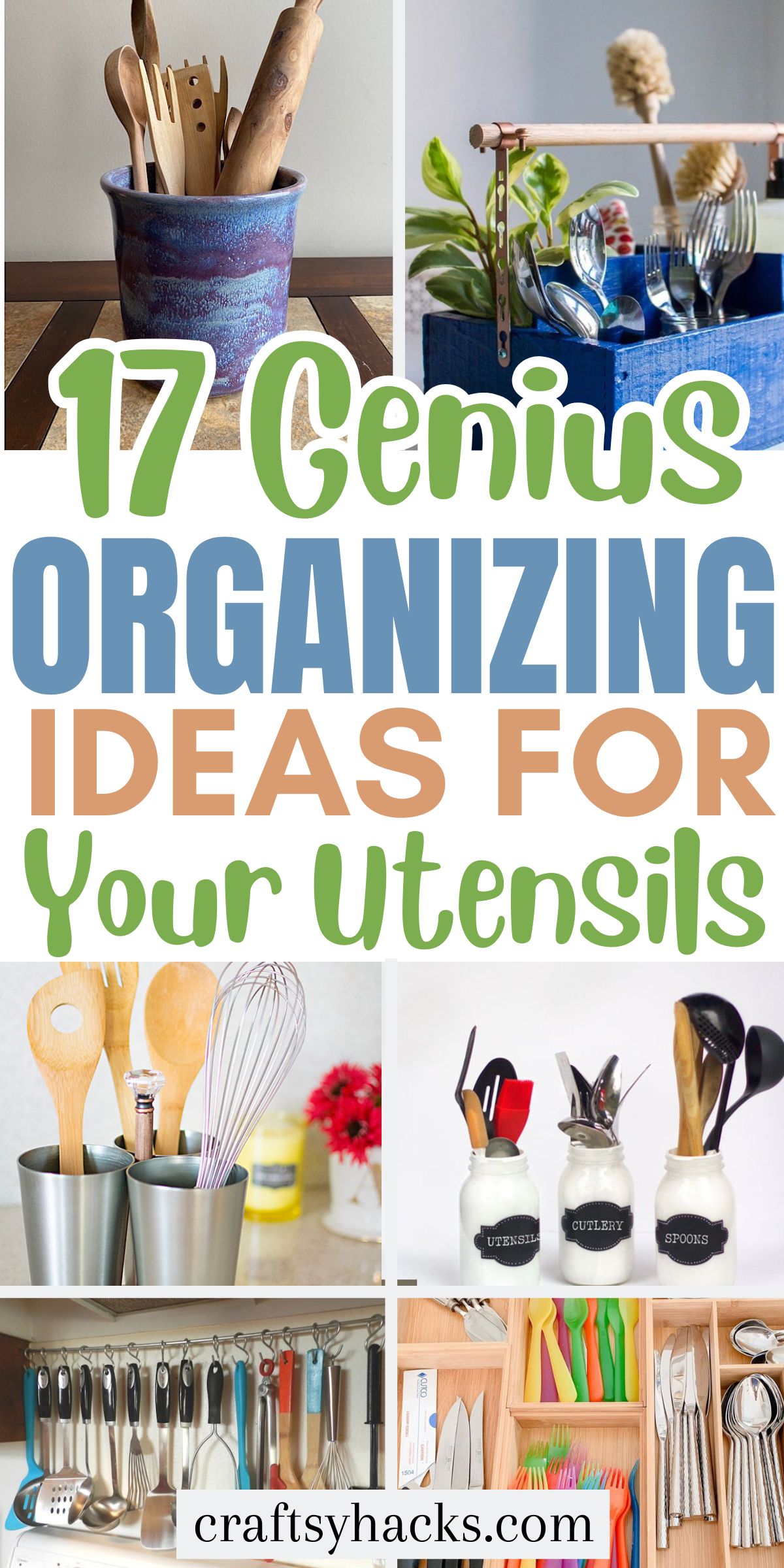 utensil organizing ideas