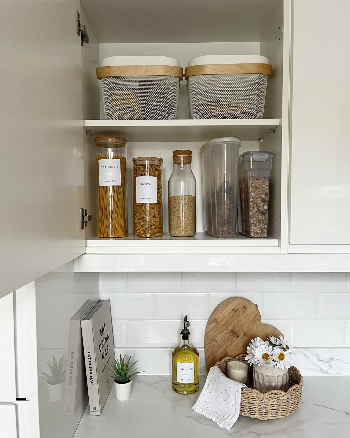 Labeled Storage Jars