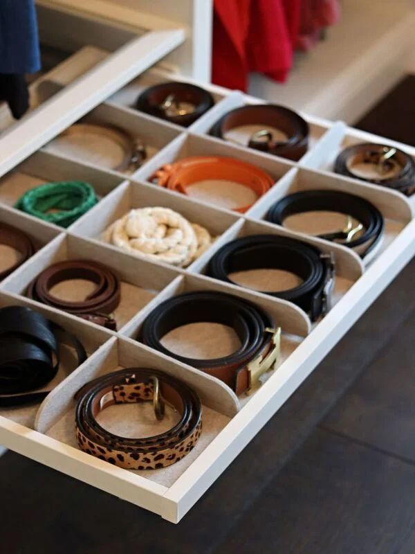 Organize Belts