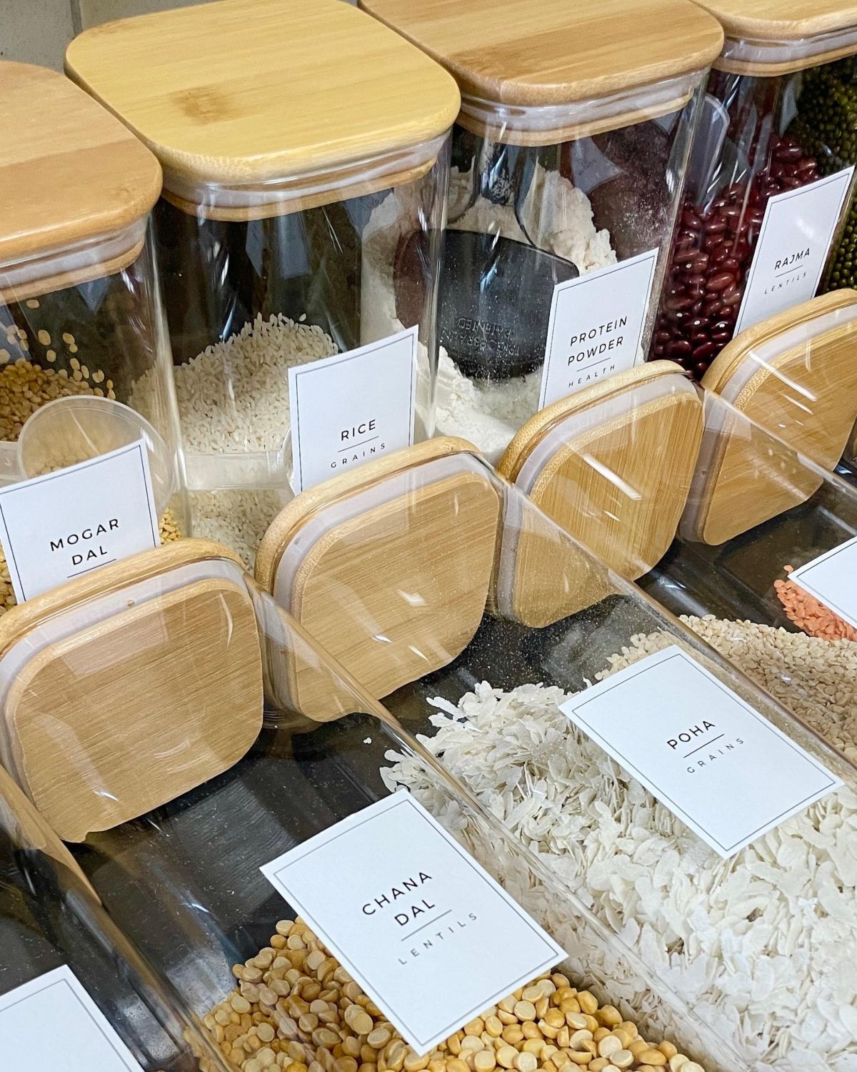 Use Matching Storage Containers