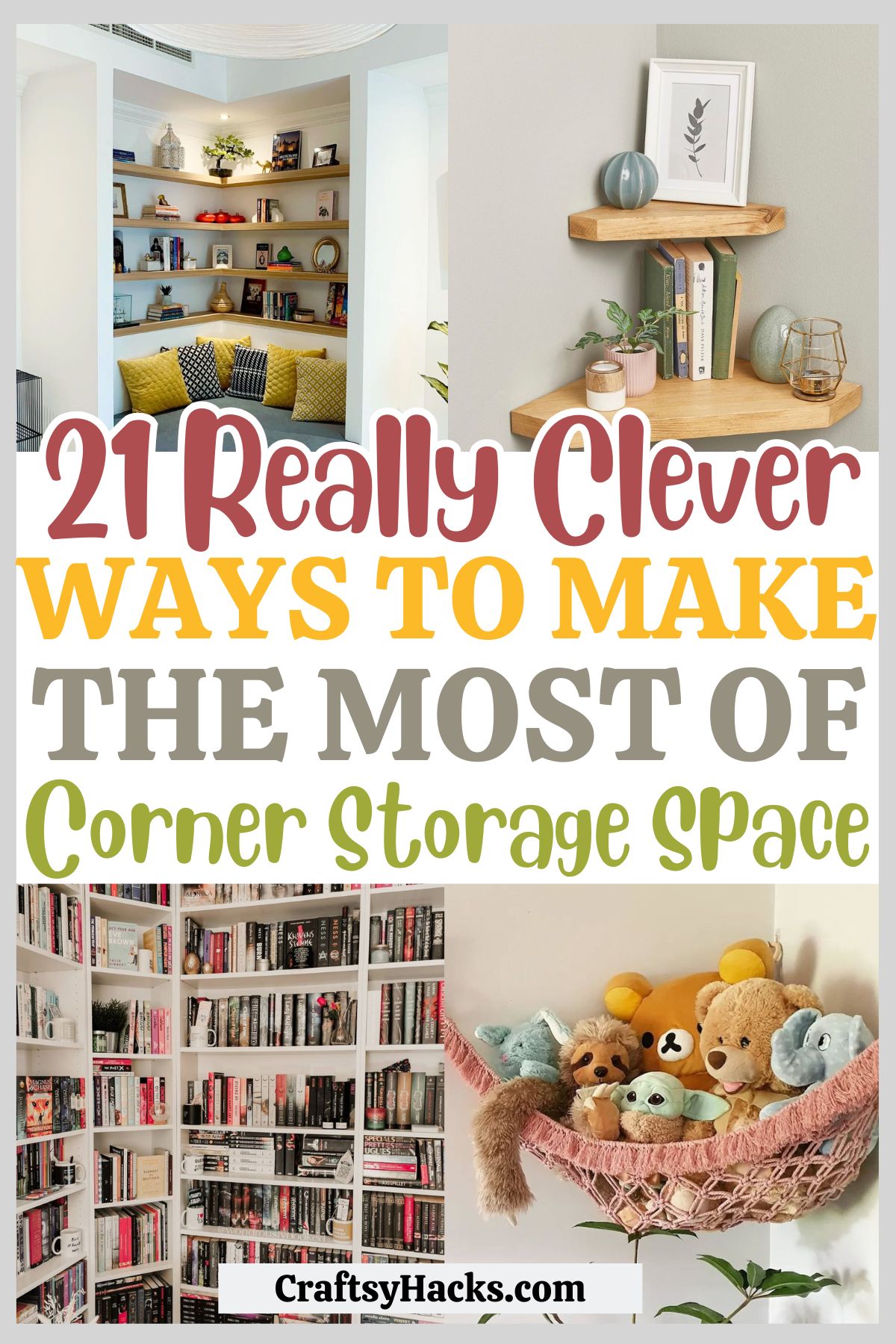corner space storage ideas