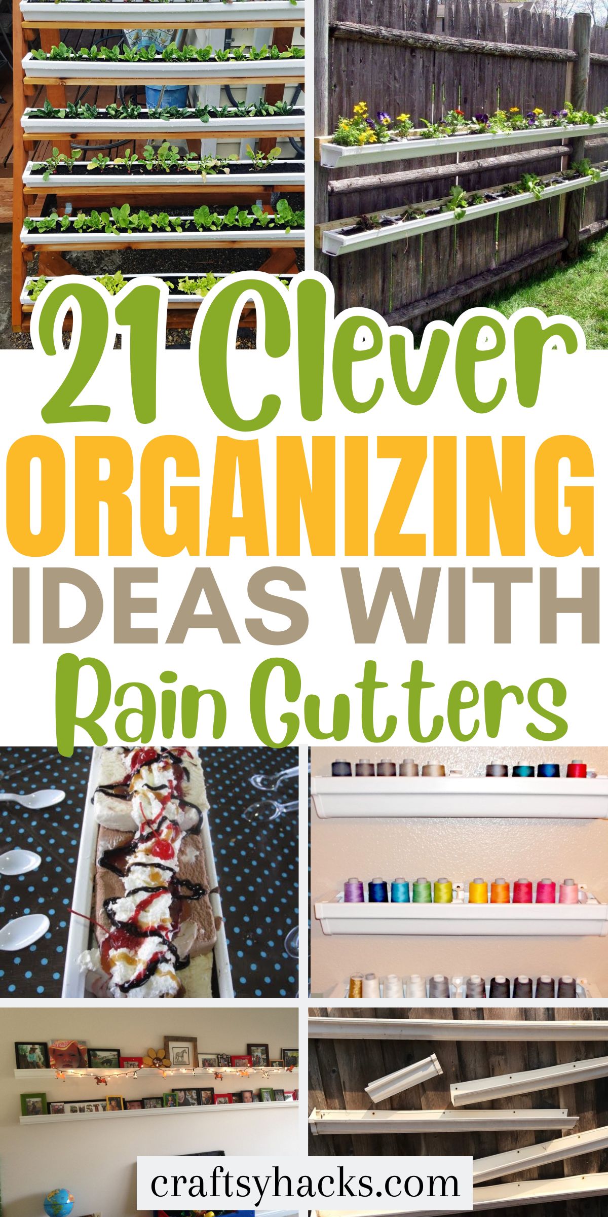 rain gutter ideas