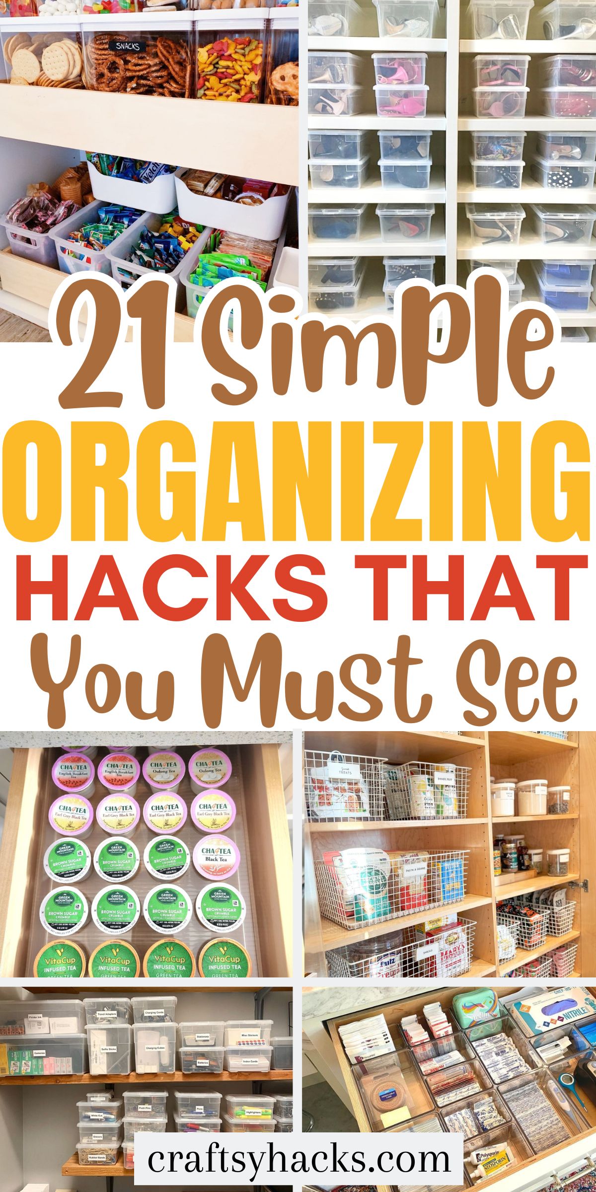 organizing hacks