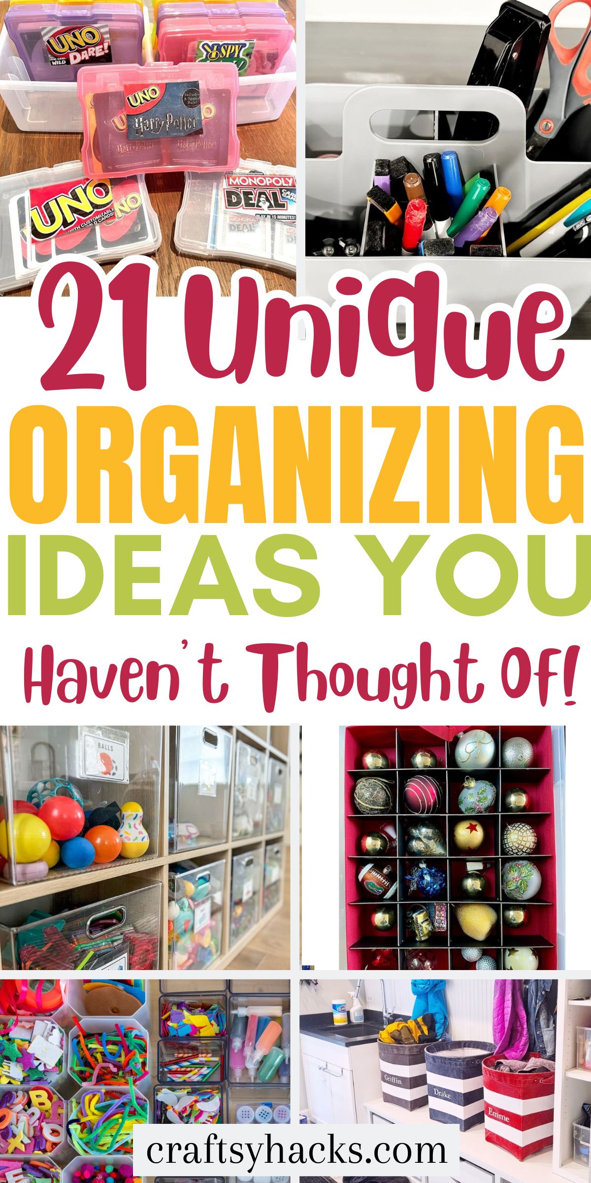 home organizing ideas