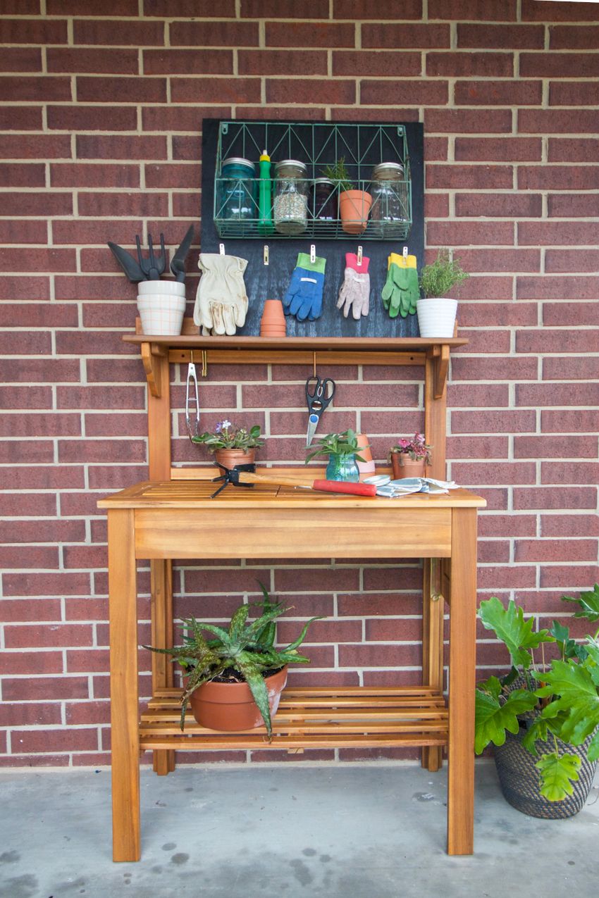 Garden Glove Rack