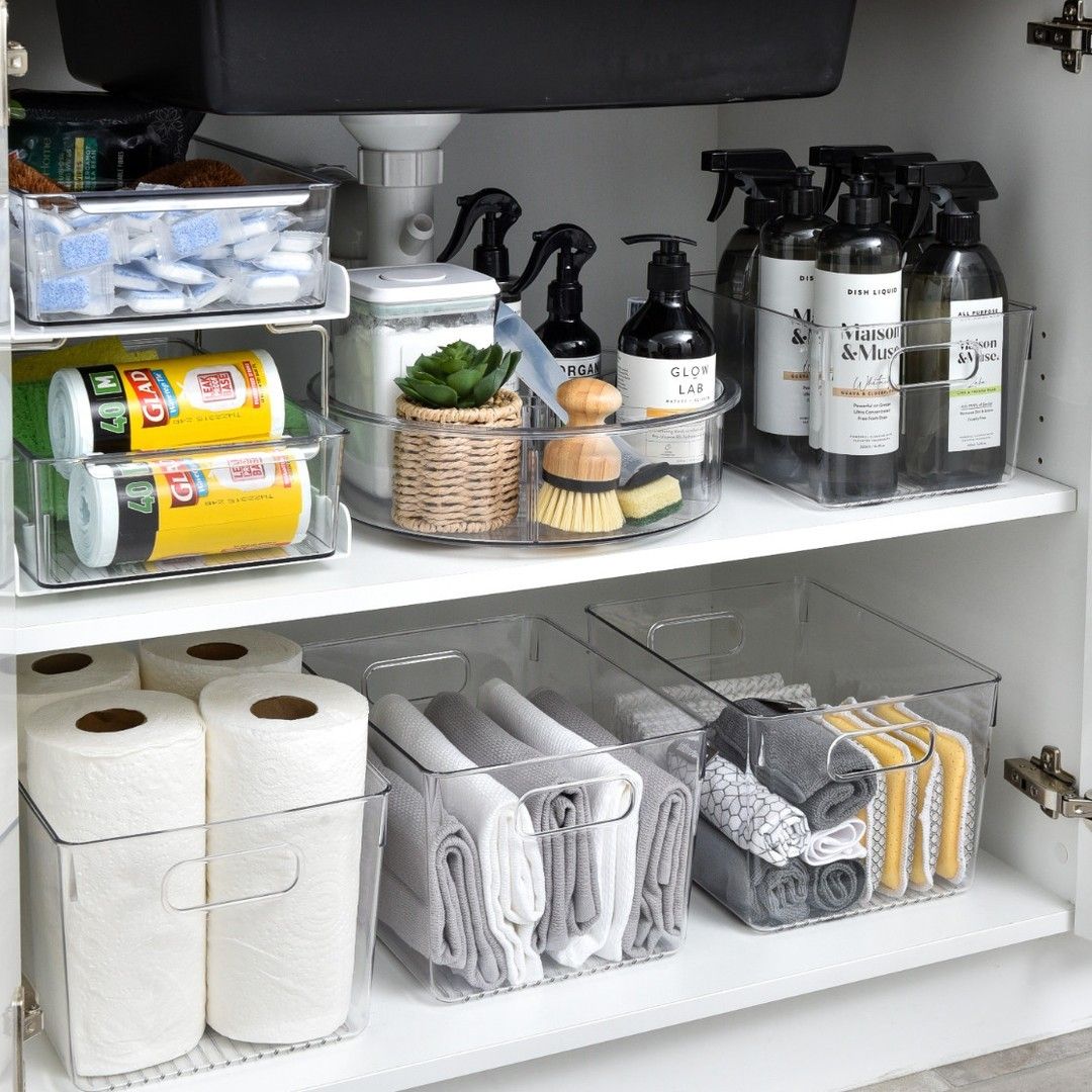 Under the Sink Storage Containers