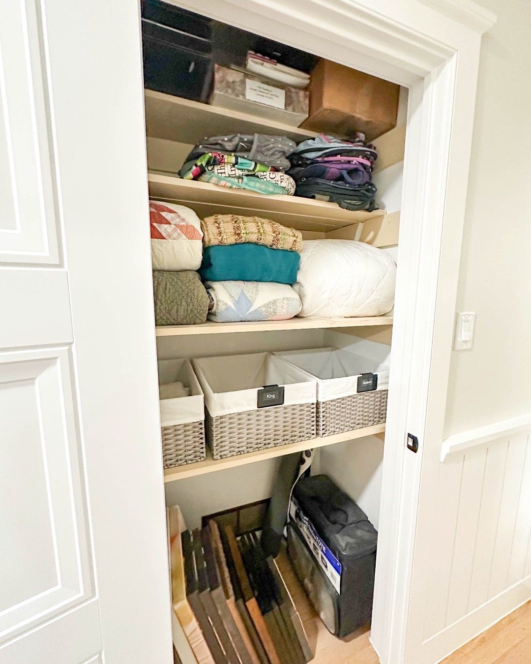 Hallway Closet Storage Space