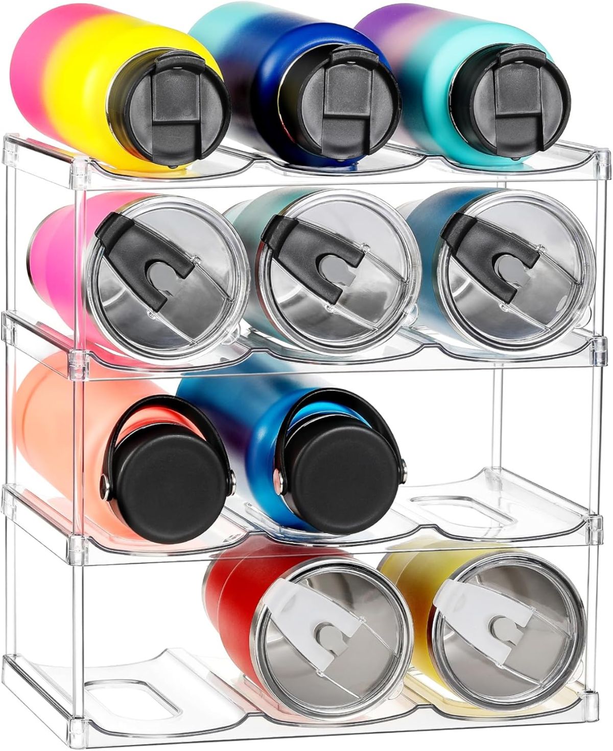 Stackable Water Bottle Organizer