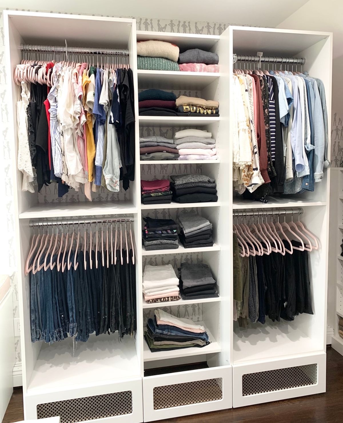 Double Tiered Closets