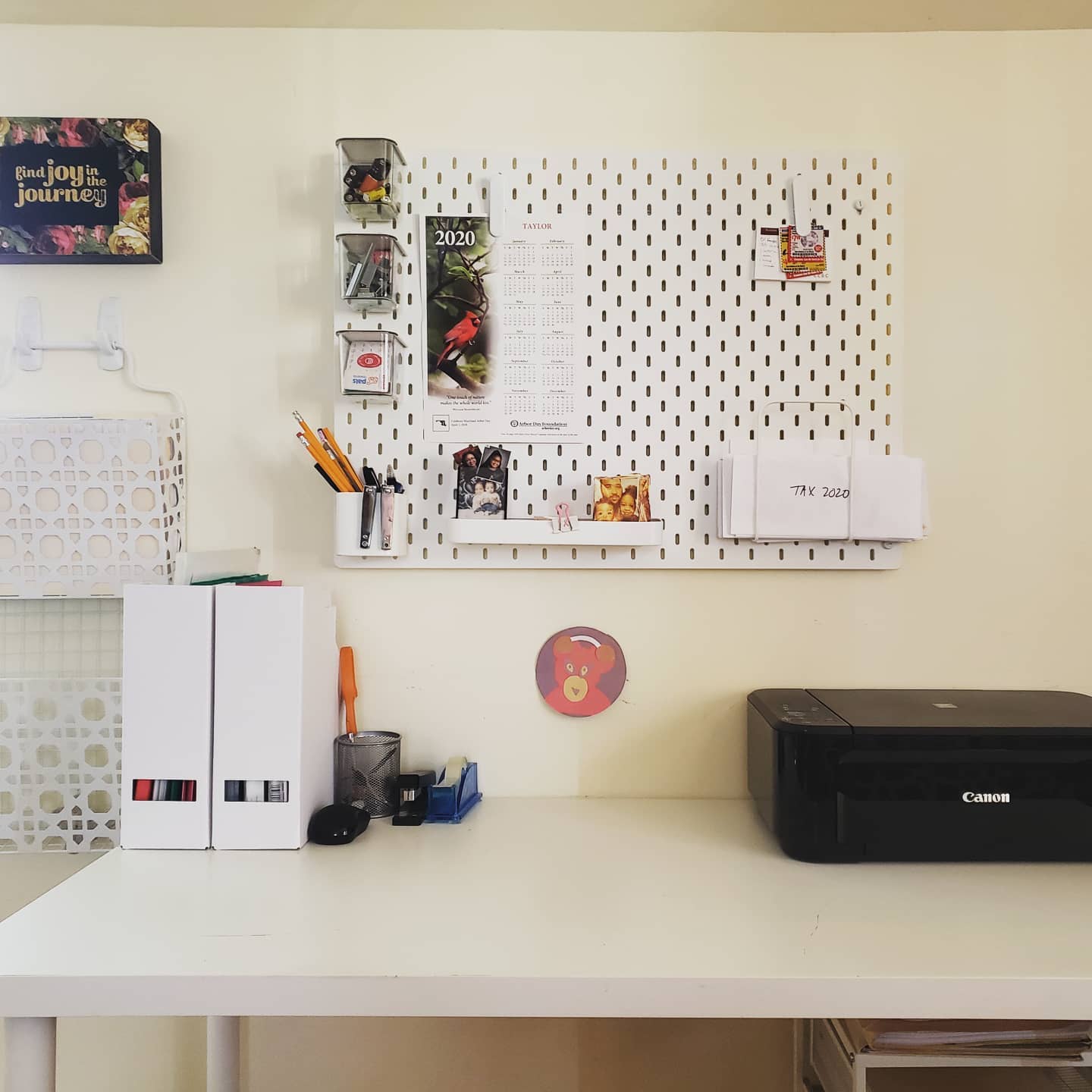 Pegboard Storage