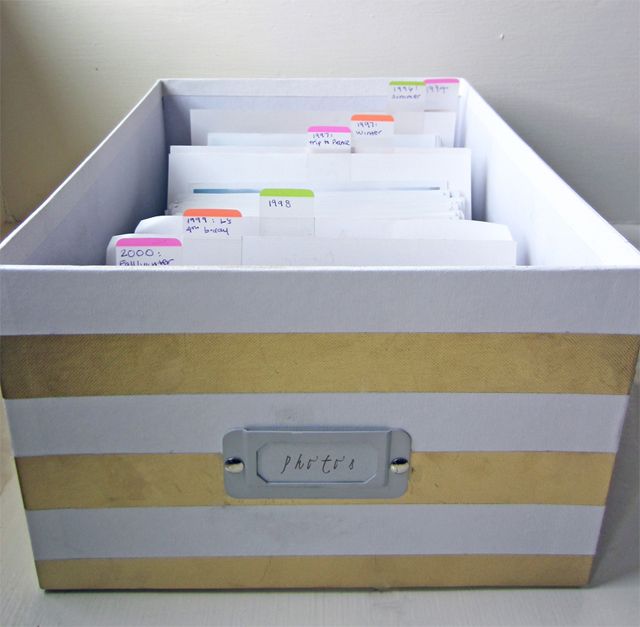 Sort in a Box Chronologically
