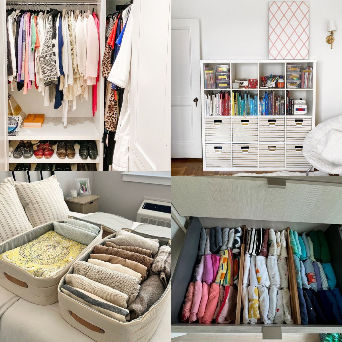 21 Bedroom Organizing Hacks to Make the Room Feel Larger