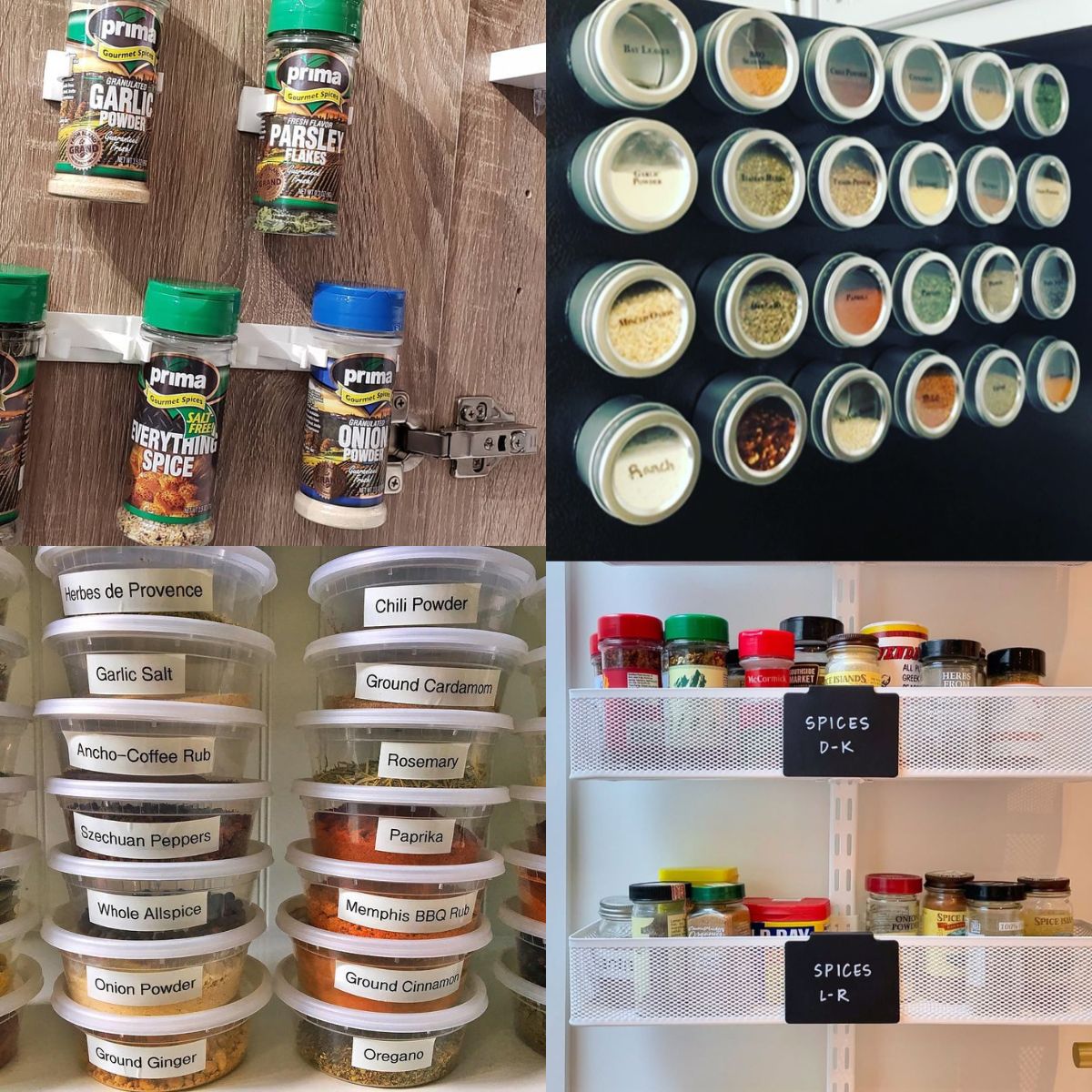 21 Inventive Ways to Organize Spices for Good