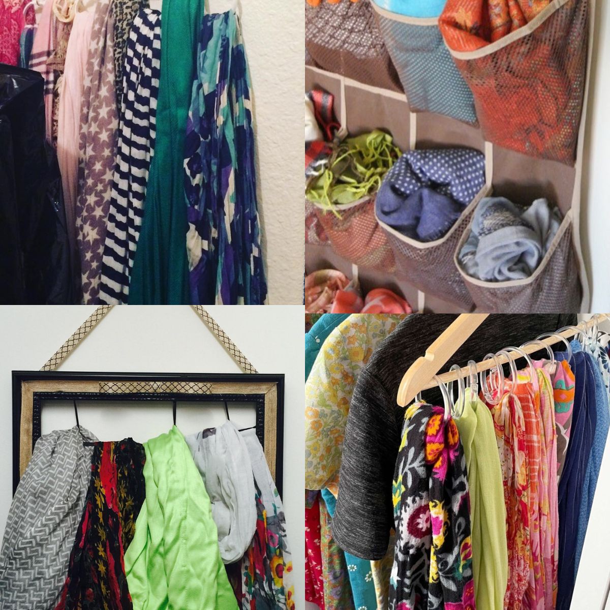 17 Super Simple Ways to Organize Scarves