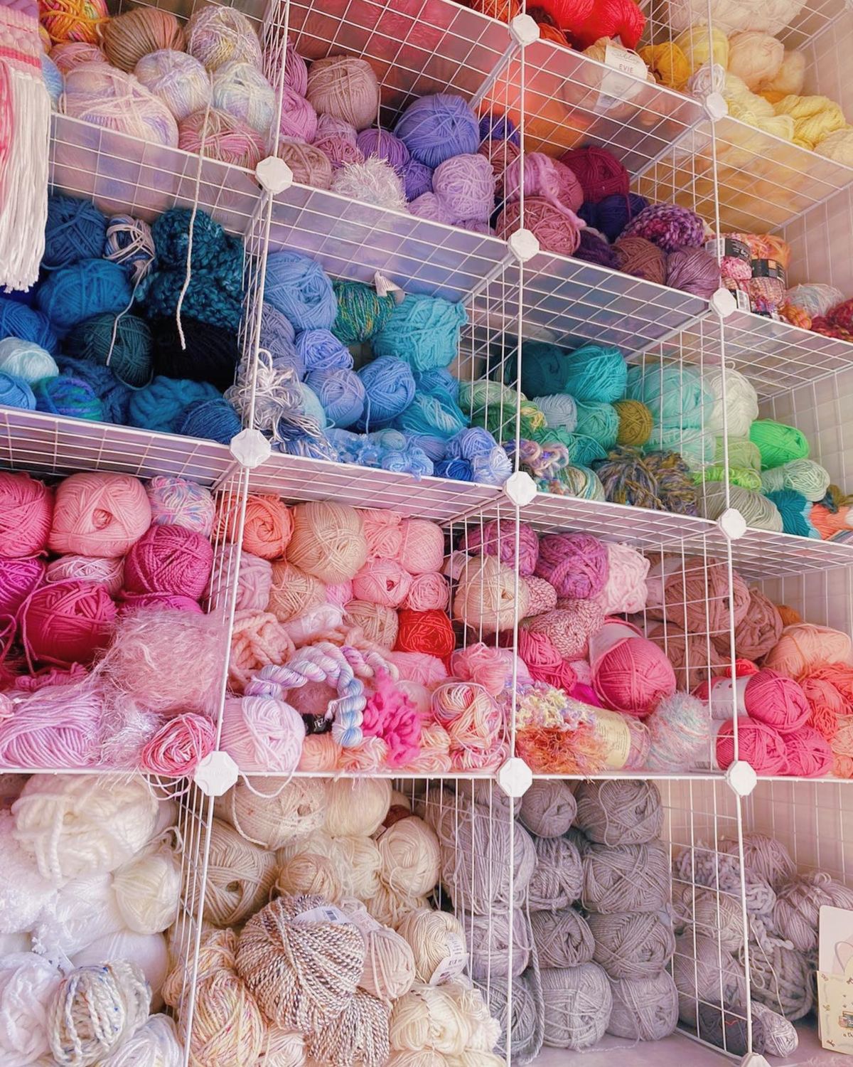 11. Colored Yarn You Never Reach For