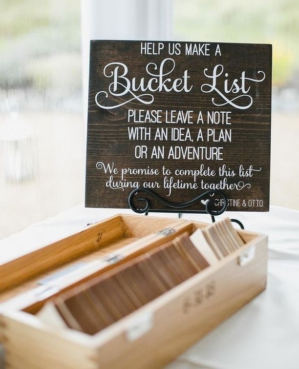 12. Guest Bucket List