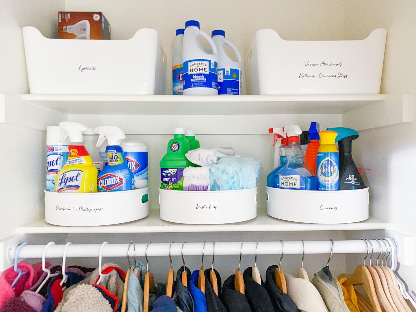 14. Cleaning Product Storage