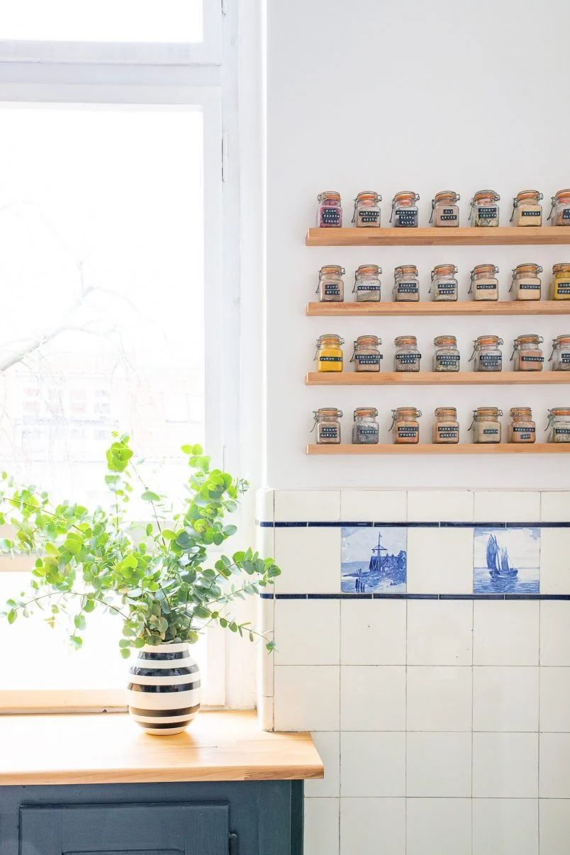 Floating Spice Rack