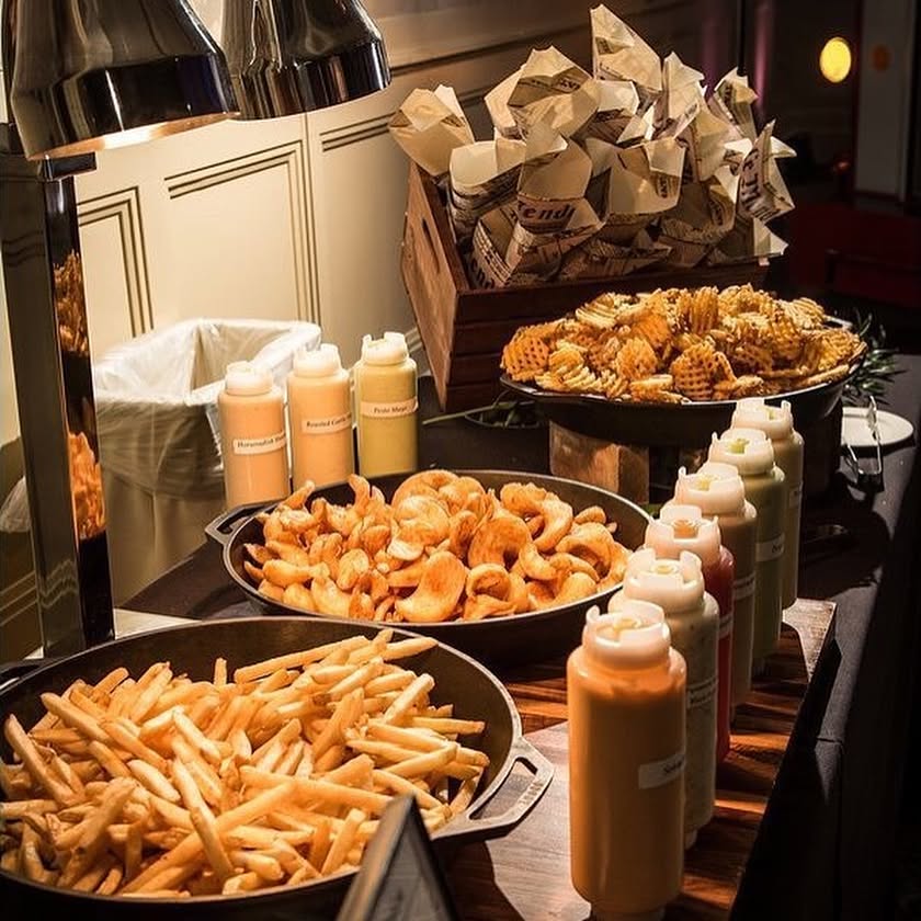 15. French Fry Food Bar