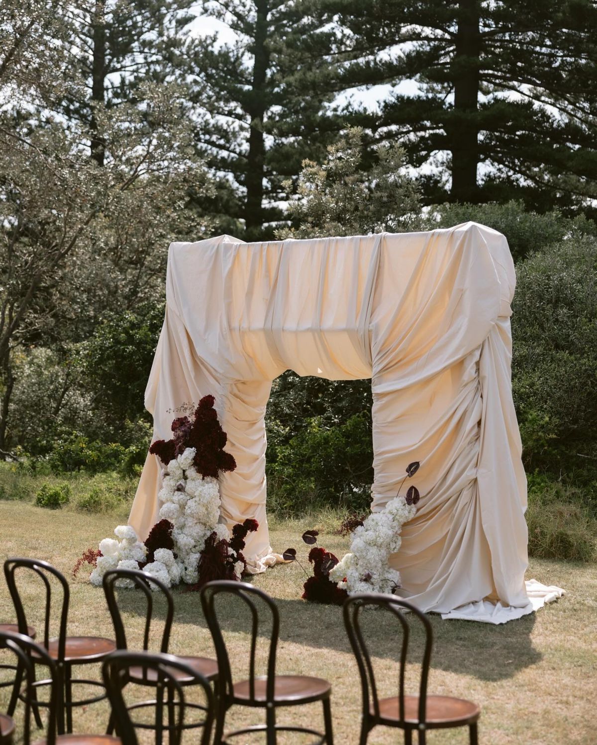 2. Ethereal Draped Altar