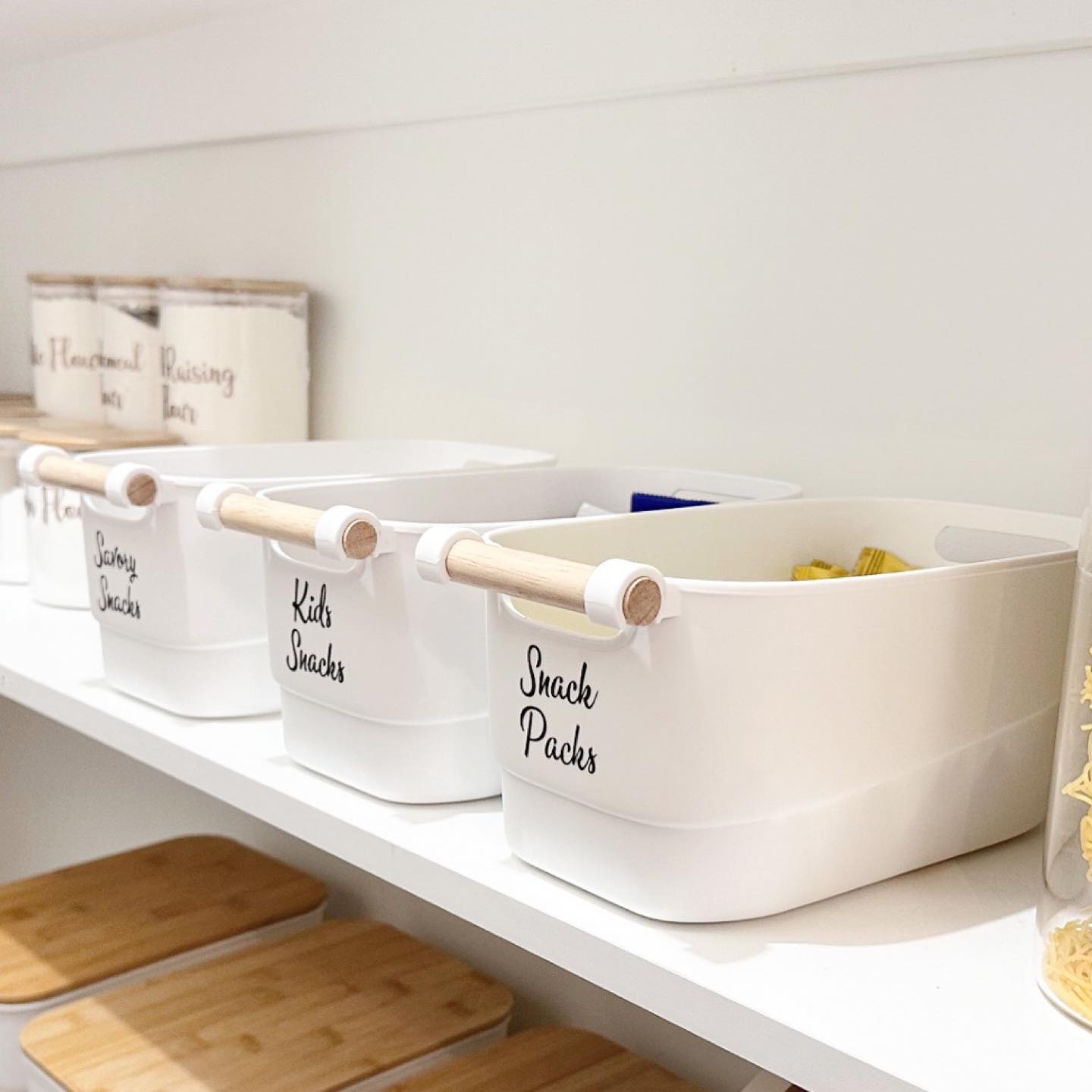 Storage Baskets for Snacks