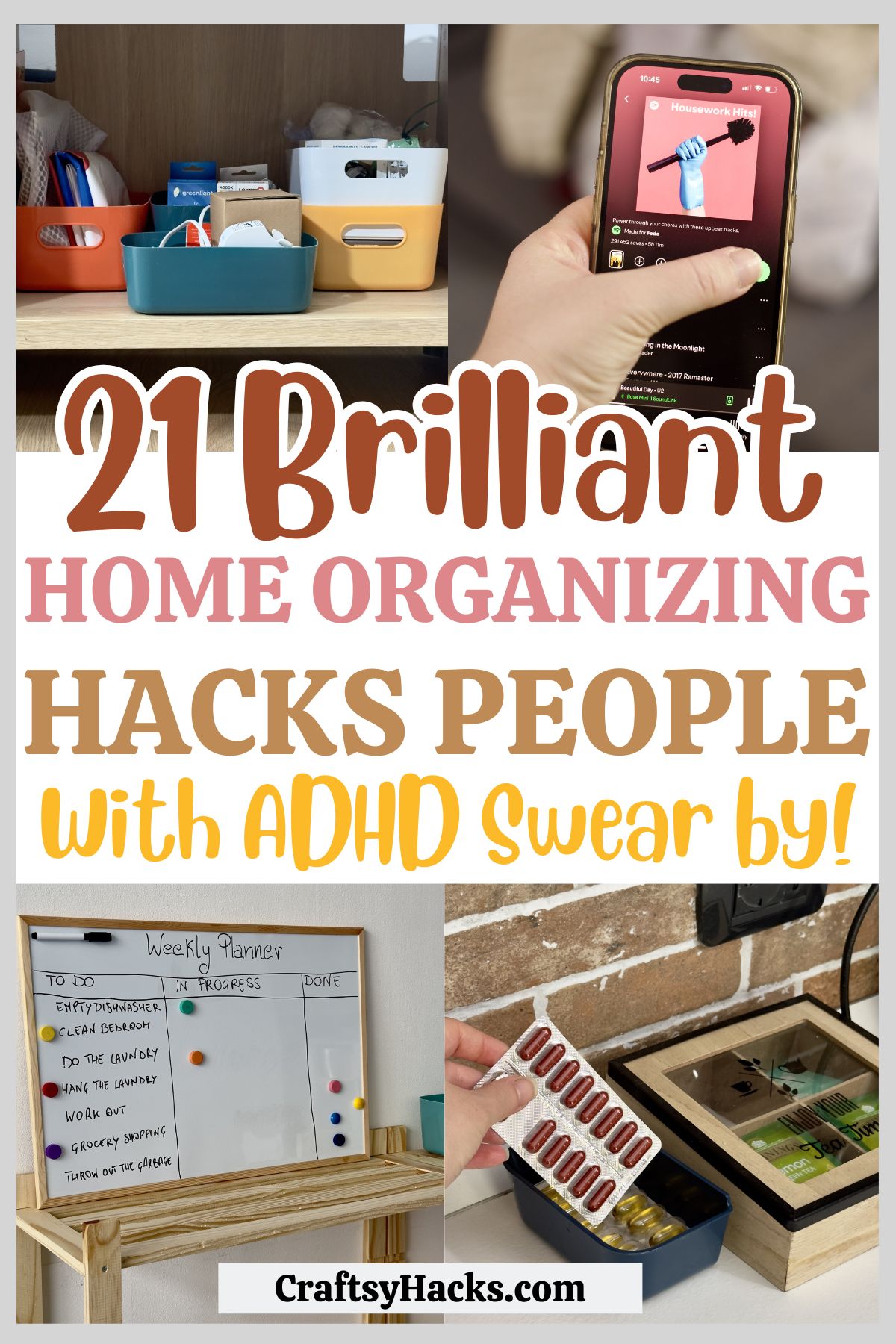 adhd-friendly home organizing hacks
