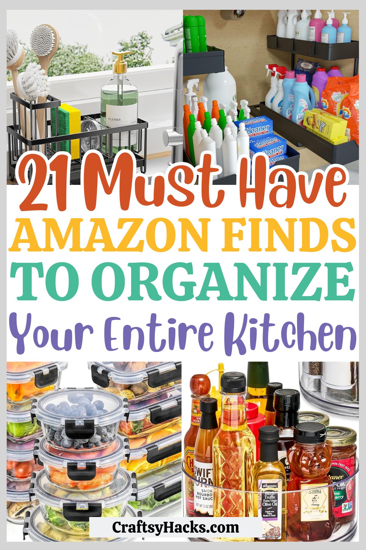 amazon finds to organize your kitchen
