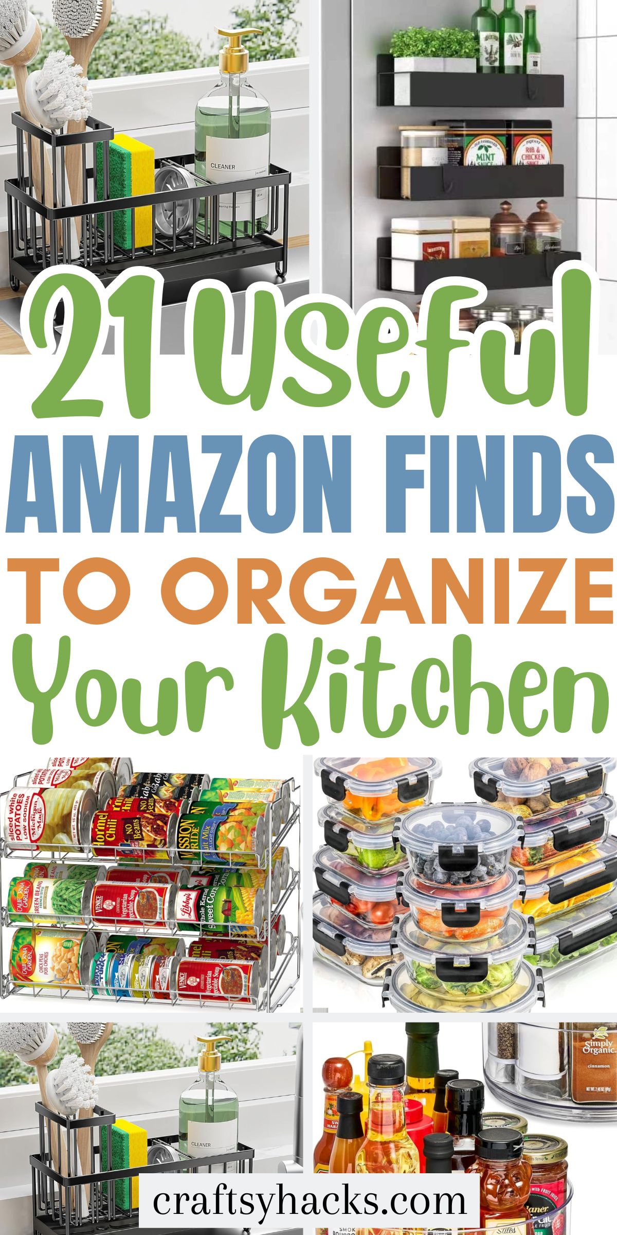 Amazon Finds To Organize Your Kitchen