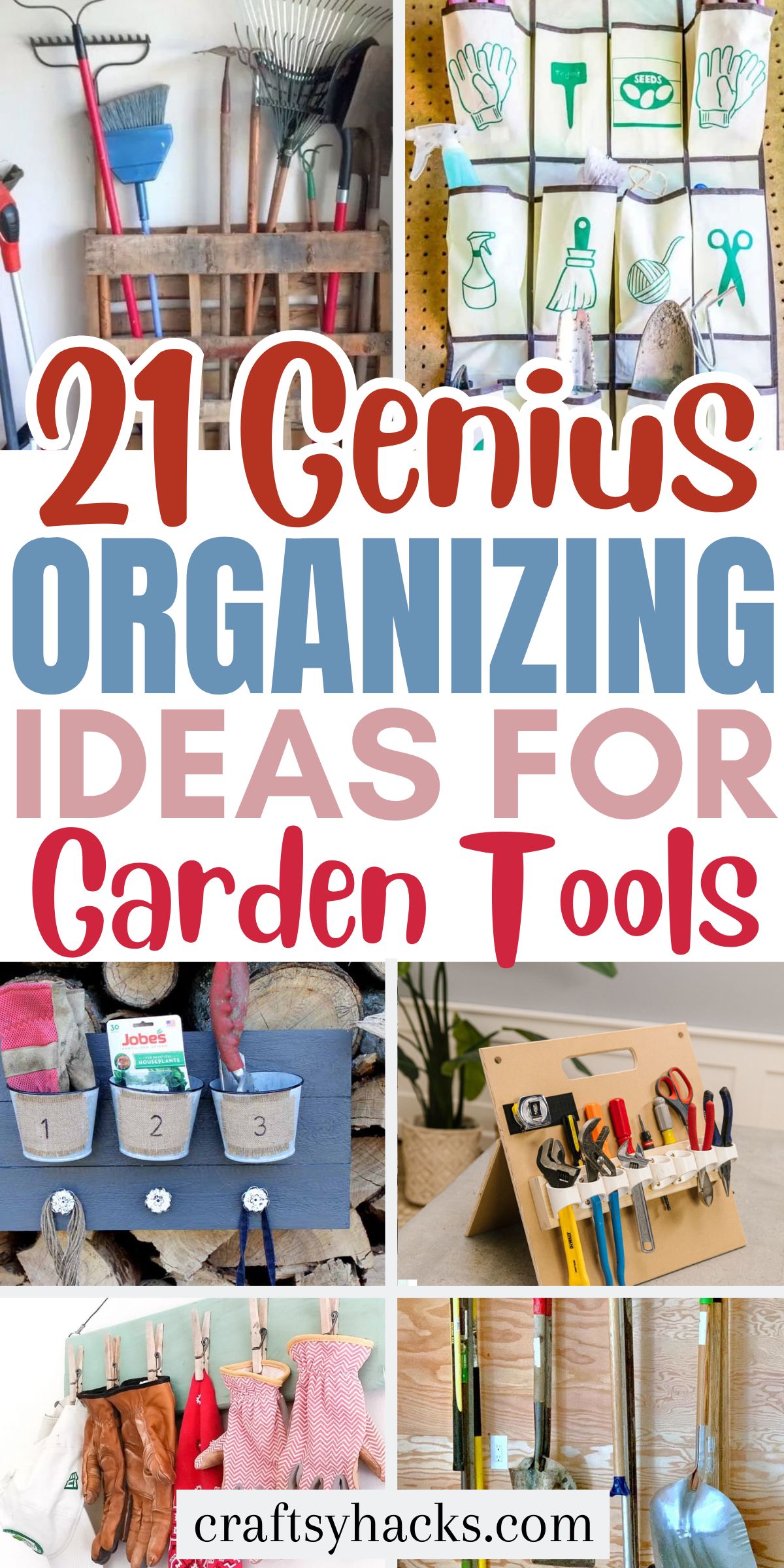 organizing Ideas For Garden Tools