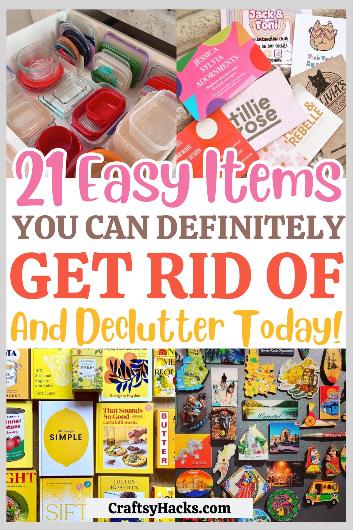 things to get rid of to declutter